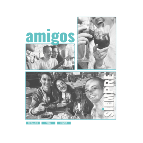 Camisetas para amigos personalizadas con vuestras fotos y nombres