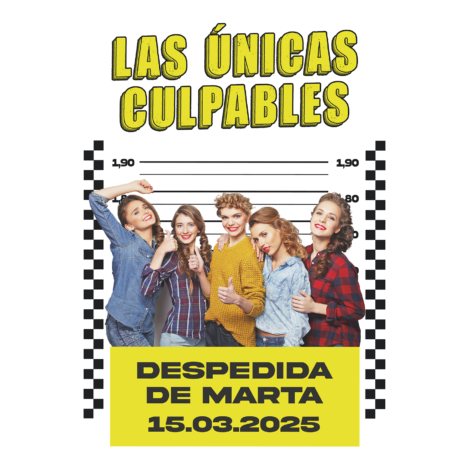 Camisetas para bodas y despedidas de soltero y soltera personalizadas con la foto de tus amigos, vuestros nombres y fecha de la despedida