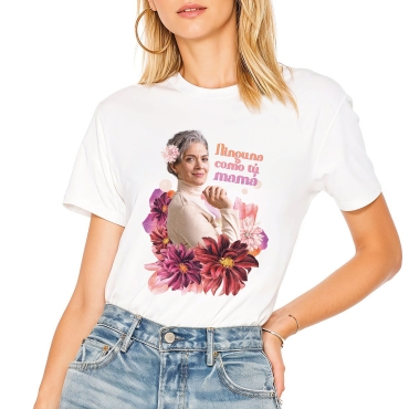 Camisetas con entrega en 24/48h en manga corta, personalizadas con tu foto y frase